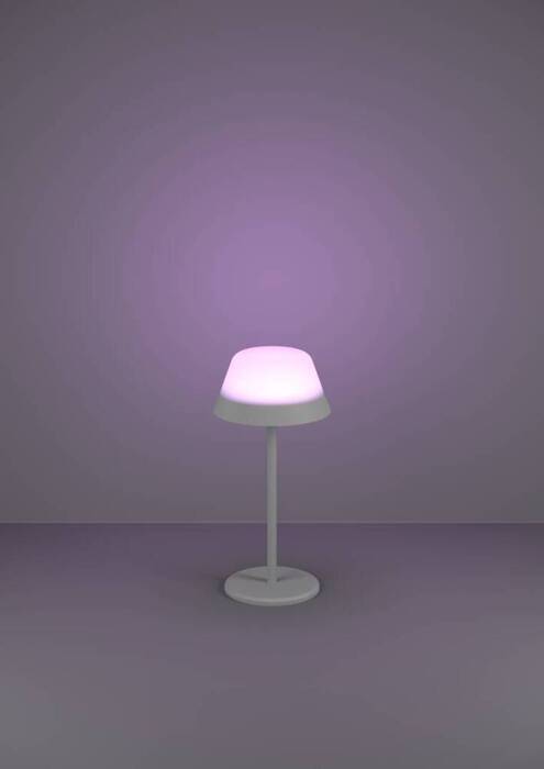 Eglo Meggiano bordlampe med genopladelige batteri grå